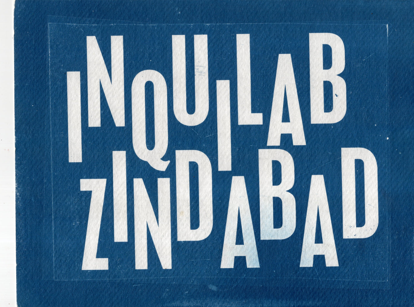 Inquilab Zindabad art print