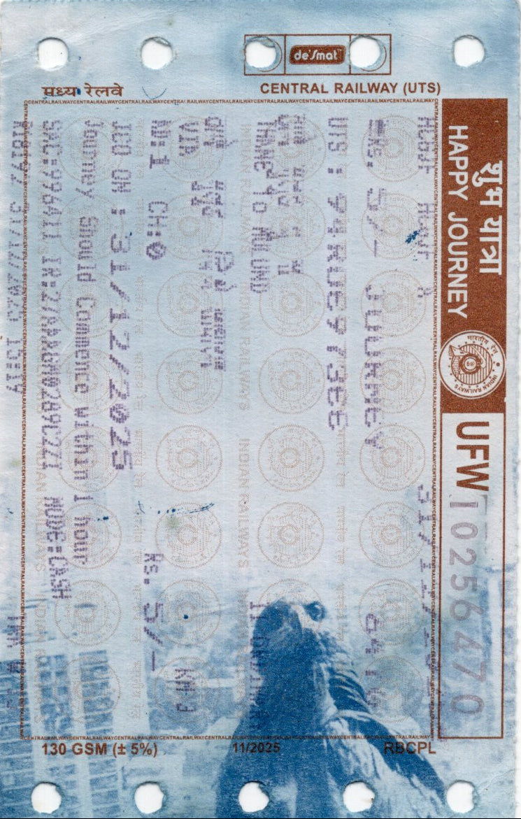 Mumbai on Mumbai local tickets
