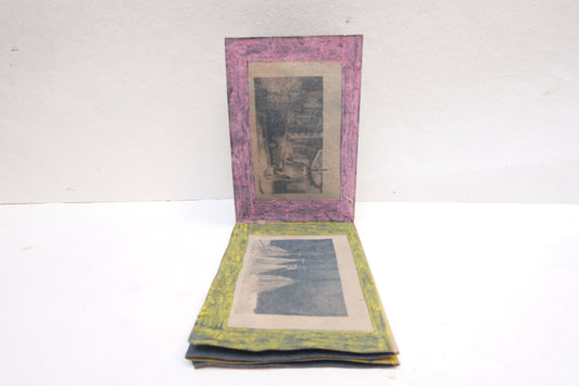 coffee-toned photo zine