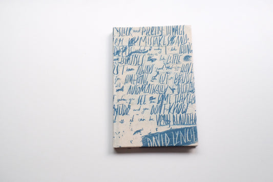 David Lynch quote large sketchbook