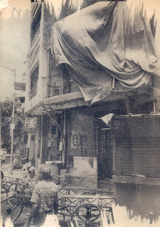 ahmedabad old city art print