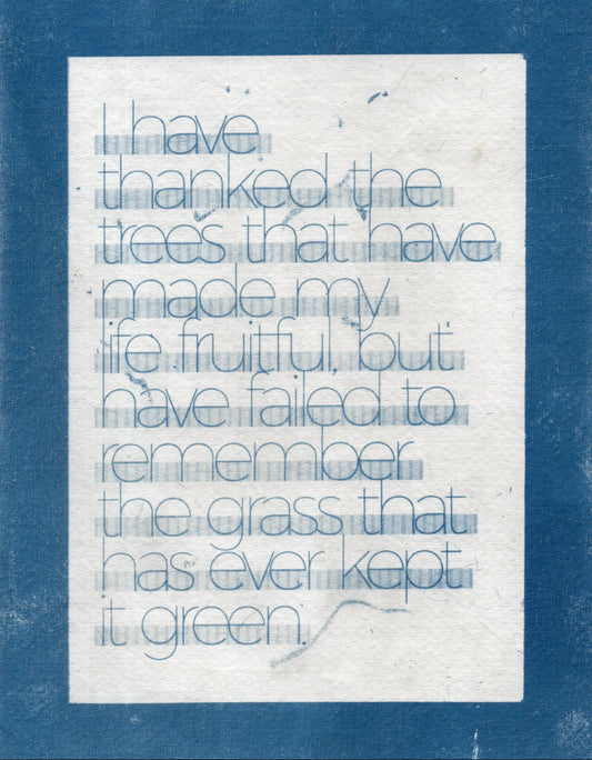 Rabindranath Tagore quote art print