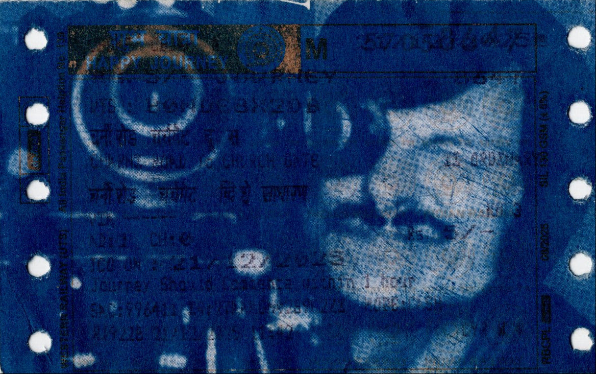 Andrei Tarkovsky on Mumbai local tickets