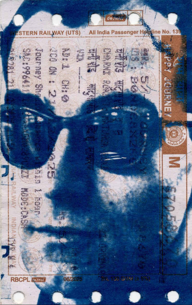 Jean-Luc Godard on Mumbai local tickets